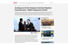 Türkiyə KİV-ləri TADEF qurultayını geniş işıqlandırır (FOTO)