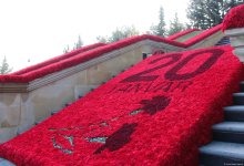 Hazırlıqlar başa çatdı - “Şəhidlər Xiyabanı”ndan FOTOREPORTAJ