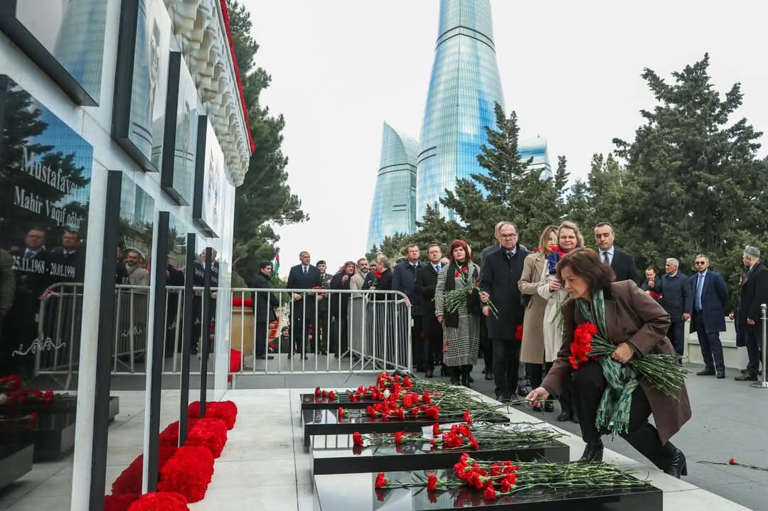 Fransanın Azərbaycandakı səfiri 20 Yanvar faciəsi ilə bağlı paylaşım edib