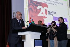 İğdırda 20 Yanvar faciəsinə həsr olunmuş konfrans keçirilib (FOTO)