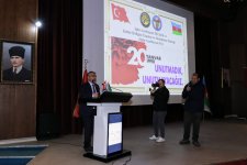 İğdırda 20 Yanvar faciəsinə həsr olunmuş konfrans keçirilib (FOTO)