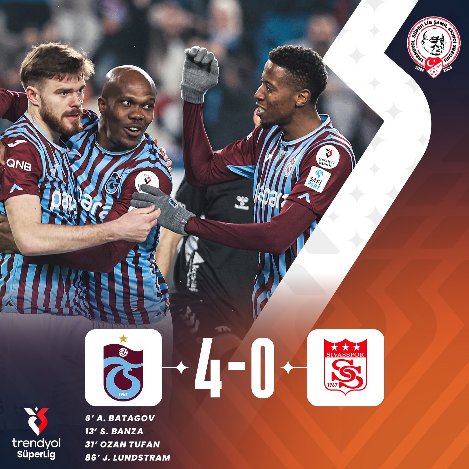 "Trabzonspor" böyük hesablı qələbə qazanıb - Türkiyə Superliqası