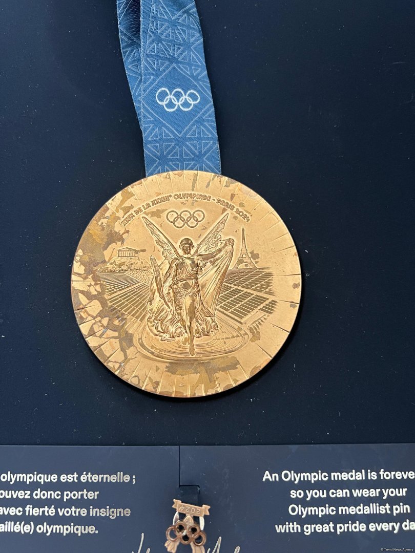 Bizə Parisdə təqdim edilən medallar keyfiyyətsizdir - Olimpiada medalçısı (FOTO/VİDEO)