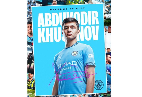 "Mançester Siti" Özbəkistan millisinin futbolçusunu transfer edib