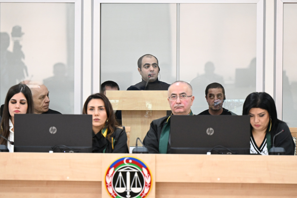 Ermənistanın hərbi təcavüzü nəticəsində çoxsaylı cinayətlərdə törətməkdə təqsirləndirilən şəxslərin məhkəməsi davam etdirilir (FOTO)