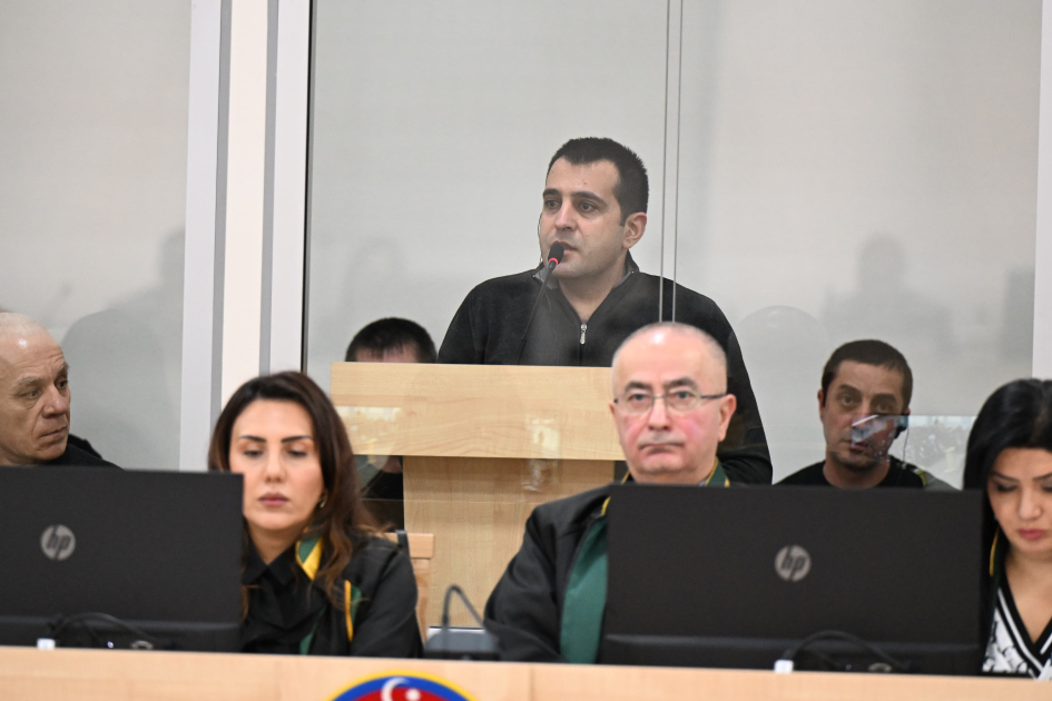 Ermənistanın hərbi təcavüzü nəticəsində çoxsaylı cinayətlərdə törətməkdə təqsirləndirilən şəxslərin məhkəməsi davam etdirilir (FOTO)