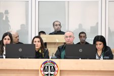 Ermənistanın hərbi təcavüzü nəticəsində çoxsaylı cinayətlərdə törətməkdə təqsirləndirilən şəxslərin məhkəməsi davam etdirilir (FOTO)