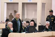 Ermənistanın hərbi təcavüzü nəticəsində çoxsaylı cinayətlərdə törətməkdə təqsirləndirilən şəxslərin məhkəməsi davam etdirilir (FOTO)