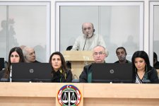 Ermənistanın hərbi təcavüzü nəticəsində çoxsaylı cinayətlərdə törətməkdə təqsirləndirilən şəxslərin məhkəməsi davam etdirilir (FOTO)