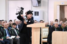 Ermənistanın hərbi təcavüzü nəticəsində çoxsaylı cinayətlərdə törətməkdə təqsirləndirilən şəxslərin məhkəməsi davam etdirilir (FOTO)