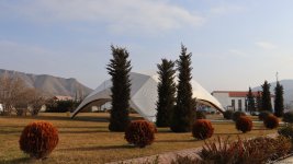 Xocalı şəhəri yaşıllığa bürünür - FOTOREPORTAJ