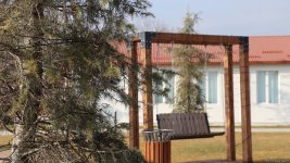 Xocalı şəhəri yaşıllığa bürünür - FOTOREPORTAJ