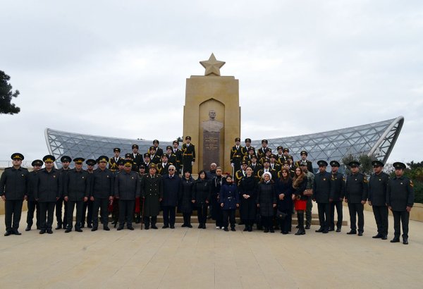 İki dəfə Sovet İttifaqı Qəhrəmanı Həzi Aslanovun 115 illiyi qeyd olunub (FOTO/VİDEO)