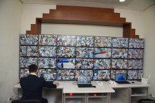 Bələdiyyə seçkiləri ilə əlaqədar veb-kameralara texniki nəzarət mərkəzinə baxış keçirilib (FOTO)