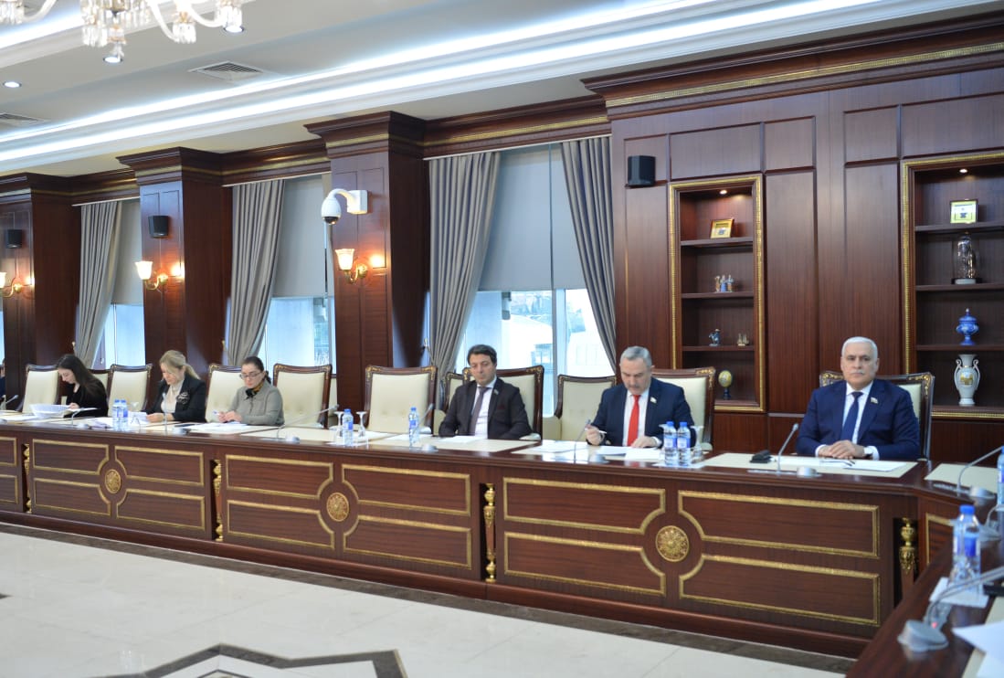 Milli Məclisin İnsan hüquqları komitəsinin iclasında yaz sessiyası üçün iş planının layihəsi təqdim edilib (FOTO)