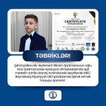 “McDonald's Azərbaycan” IMEC olimpiadasında iştirak edən şəhid və qazi övladlarına dəstək oldu (FOTO)