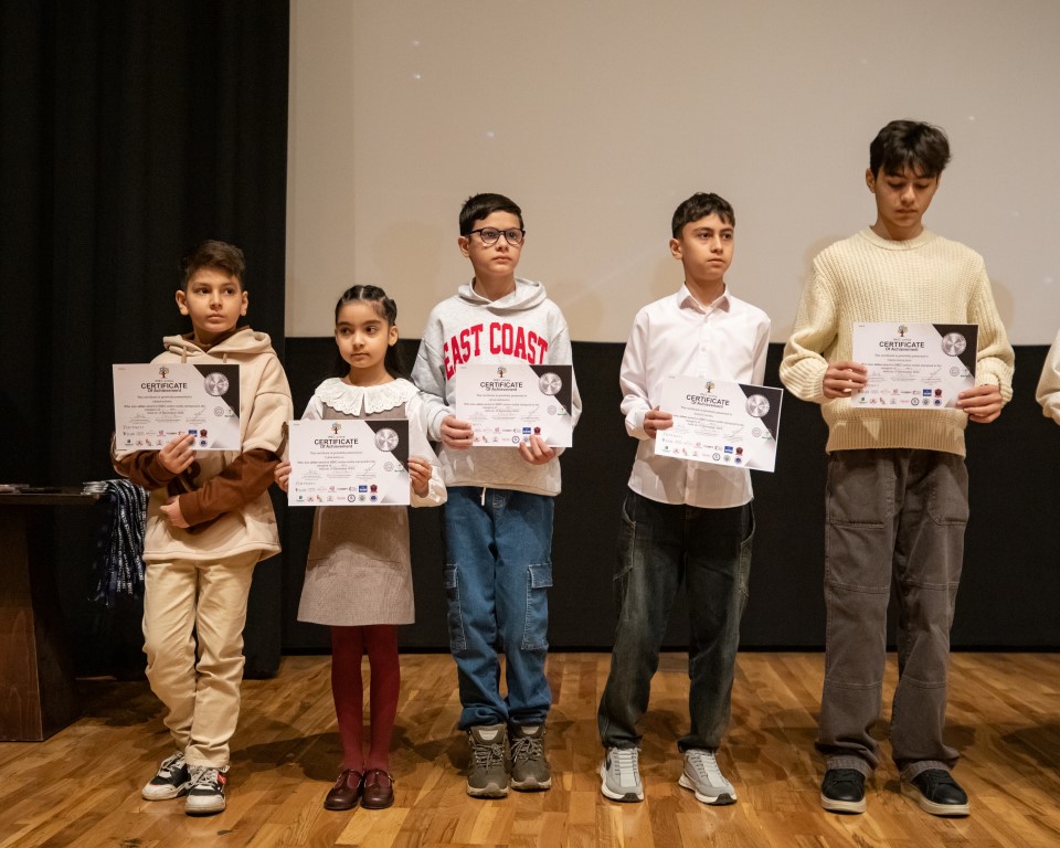 “McDonald's Azərbaycan” IMEC olimpiadasında iştirak edən şəhid və qazi övladlarına dəstək oldu (FOTO)