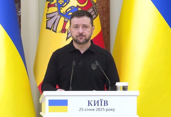 Volodimir Zelenski Prezident İlham Əliyevə təbrik məktubu ünvanlayıb