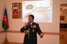 İki dəfə Sovet İttifaqı Qəhrəmanı Həzi Aslanovun anadan olmasının 115 illiyinə həsr olunmuş tədbir keçirilib (FOTO)