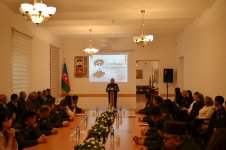 İki dəfə Sovet İttifaqı Qəhrəmanı Həzi Aslanovun anadan olmasının 115 illiyinə həsr olunmuş tədbir keçirilib (FOTO)