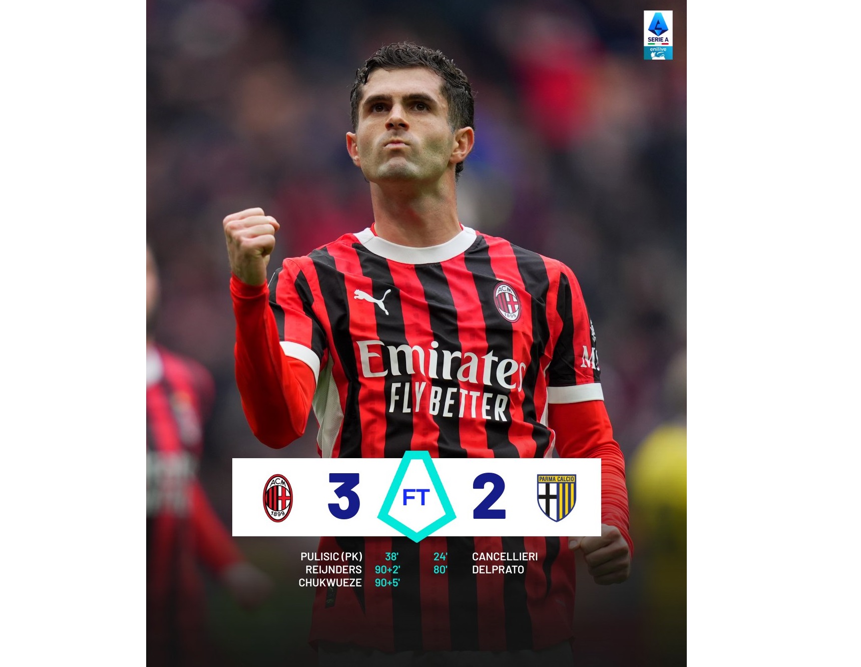 "Milan" öz meydanında qələbə qazanıb - İtaliya A Seriyası