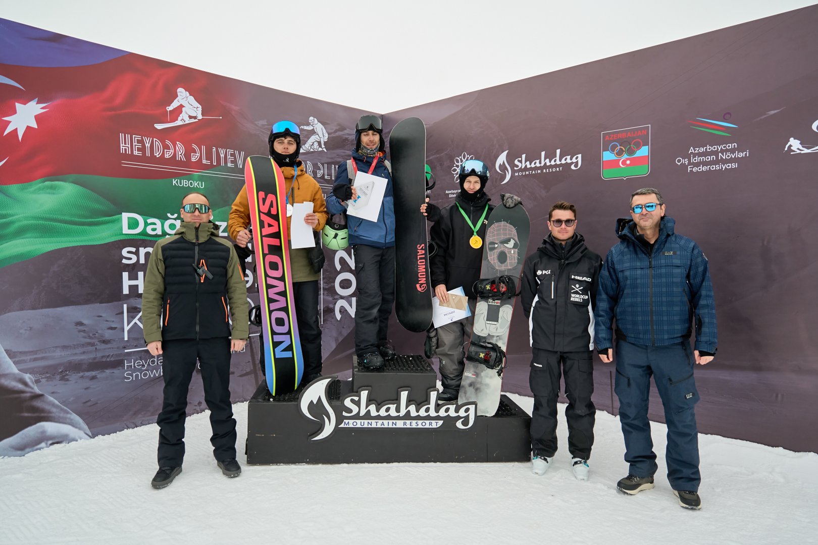 Snoubord yarışı üzrə Heydər Əliyev Kuboku keçirilib (FOTO)