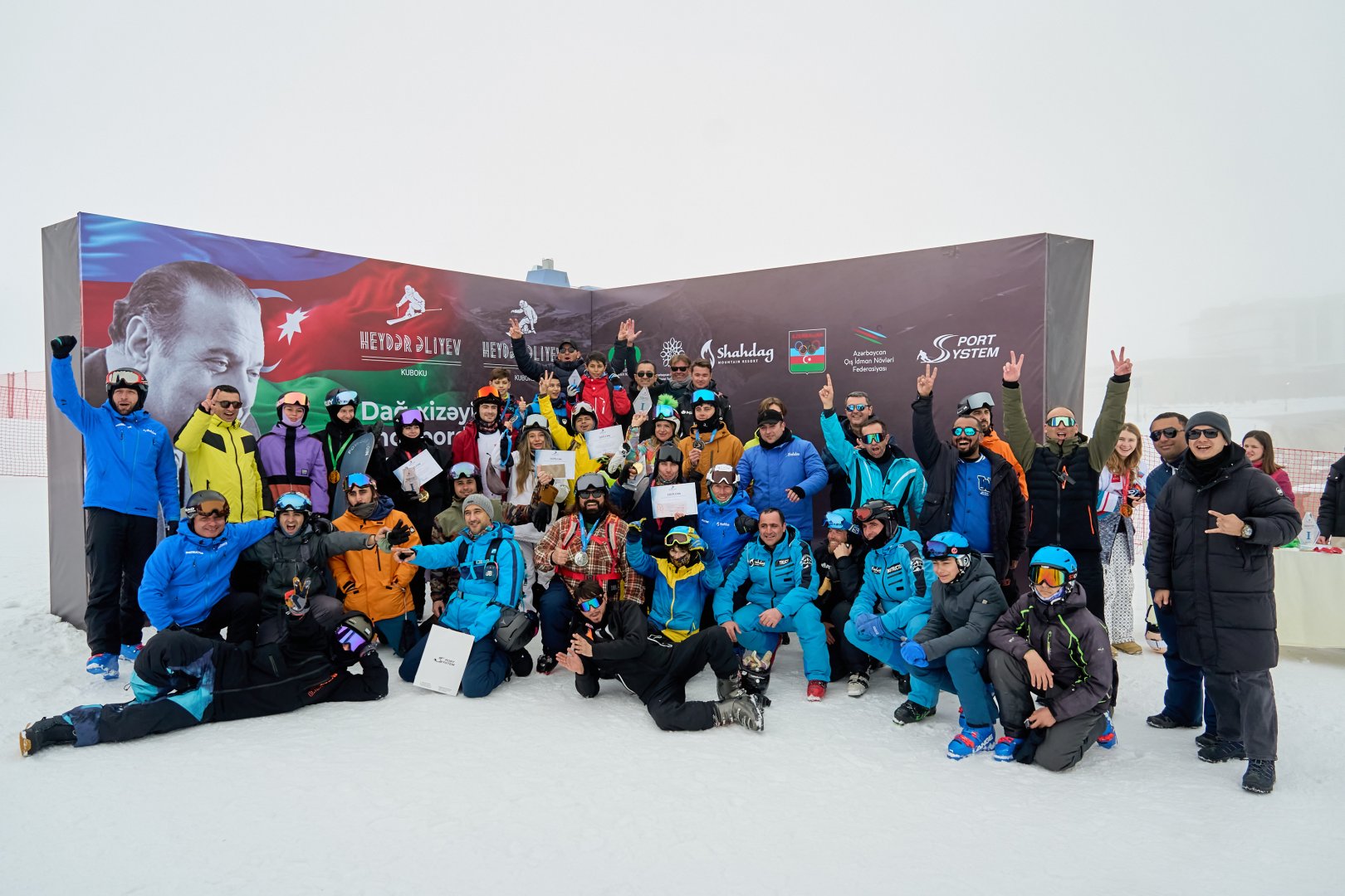 Snoubord yarışı üzrə Heydər Əliyev Kuboku keçirilib (FOTO)