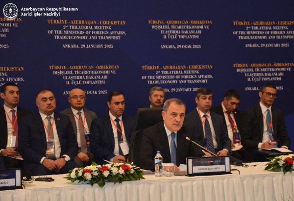 Azərbaycan, Özbəkistan və Türkiyə arasında əməkdaşlığın inkişafı ilə bağlı əlavə imkanlar mövcuddur - Ceyhun Bayramov