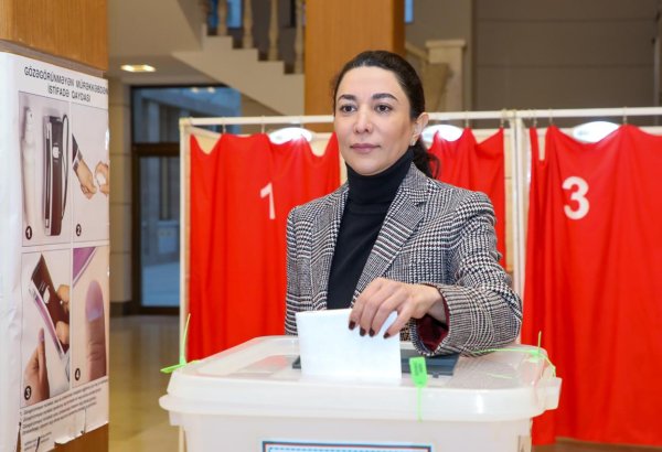 Ombudsman bələdiyyə seçkilərində səsvermə prosesində iştirak edib