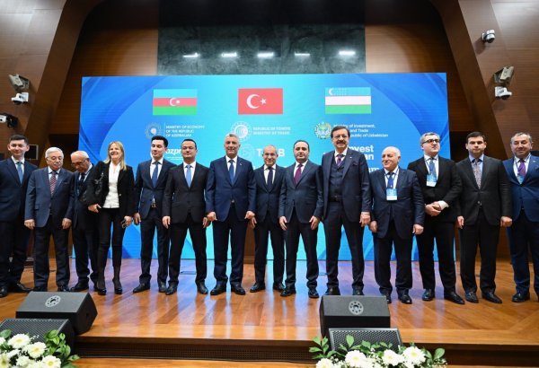 Türkiyə - Azərbaycan – Özbəkistan biznes forumunda əməkdaşlıq məsələləri müzakirə edilib (FOTO) (ƏLAVƏ OLUNUB)