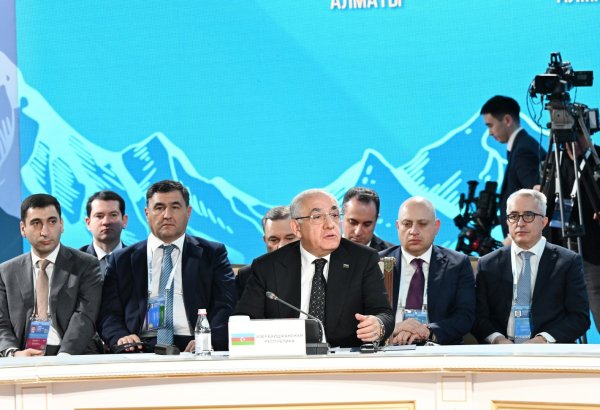 Əli Əsədov Avrasiya Hökumətlərarası Şurasının Almatıda keçirilən iclasında qonaq qismində iştirak edib (FOTO)