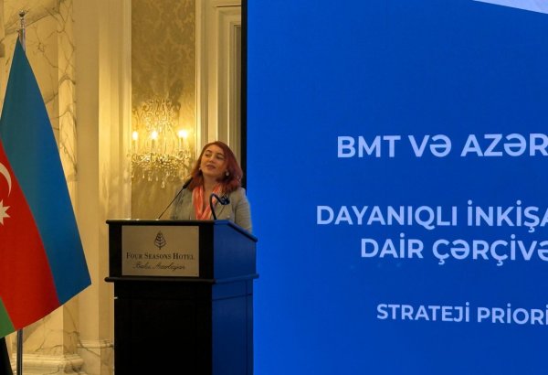 Bakıda Azərbaycanın 2030-cu ilə qədər olan dayanıqlı inkişaf prioritetlərinə həsr olunmuş tədbir keçirilib (FOTO) (ƏLAVƏ OLUNUB)