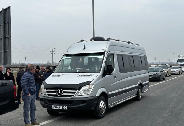 Növbəti köç karvanı Xocalıya çatıb (FOTO) (ƏLAVƏ OLUNUB)