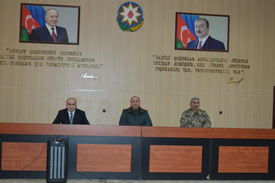 Hərbi hissələrdə Gənclər Günü ilə bağlı birgə tədbirlər keçirilib (FOTO)