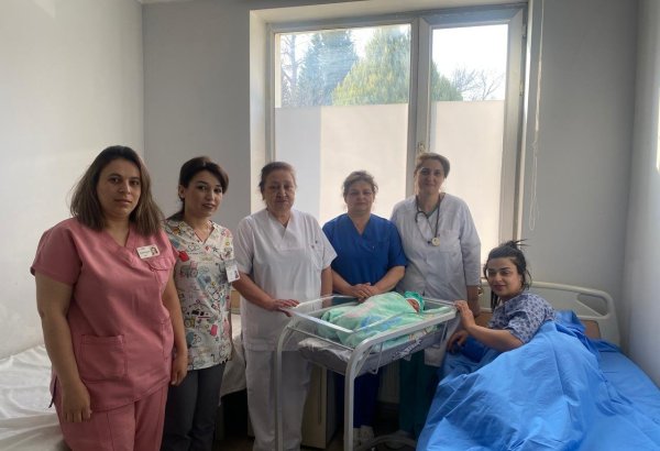 Azad edilmiş Xocalının ilk körpəsi dünyaya gəldi (FOTO)