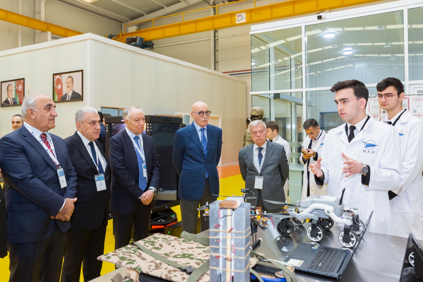 Milli Aviasiya Akademiyasında beynəlxalq elmi-praktik gənclər konfransı keçirilib (FOTO)