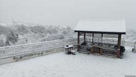 Bu ərazilərə qar yağır (FOTO/VİDEO)