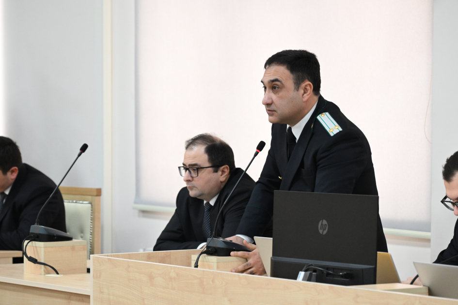 Ruben Vardanyanın təqsirləndirildiyi cinayət işinin məhkəmə baxışı davam etdirilib (FOTO)