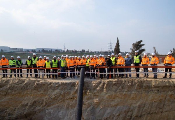 Norm şirkəti tərəfindən beton zavodlarının inşasına başlanılıb (FOTO)