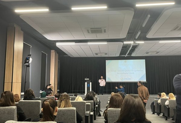Elmdə Qadın və Qızların Beynəlxalq Günü adlı tədbir keçirilib (FOTO)