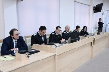 Ruben Vardanyanın təqsirləndirildiyi cinayət işinin məhkəmə baxışı davam etdirilib (FOTO)