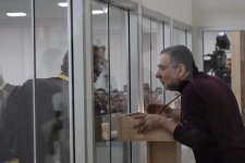 Ruben Vardanyanın təqsirləndirildiyi cinayət işinin məhkəmə baxışı davam etdirilib (FOTO)