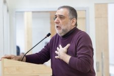 Ruben Vardanyanın təqsirləndirildiyi cinayət işinin məhkəmə baxışı davam etdirilib (FOTO)