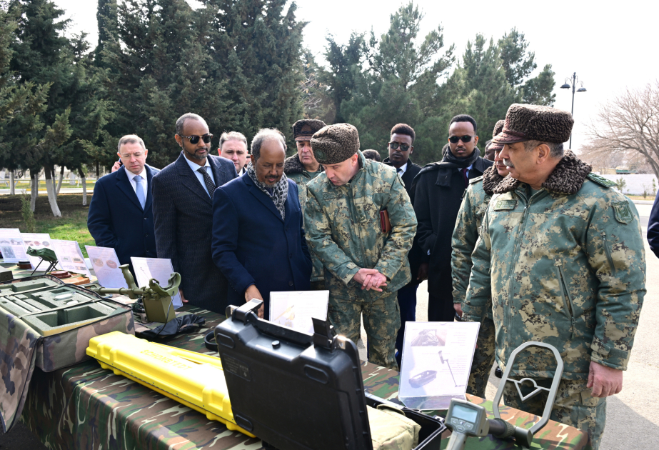 Somali nümayəndə heyəti komando hərbi hissəsində olub