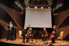 Bakıda Litva Dövlətçiliyinin Bərpası Günü münasibətilə Çürlenis adına kvartetin konserti keçirilib (FOTO)