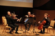 Bakıda Litva Dövlətçiliyinin Bərpası Günü münasibətilə Çürlenis adına kvartetin konserti keçirilib (FOTO)