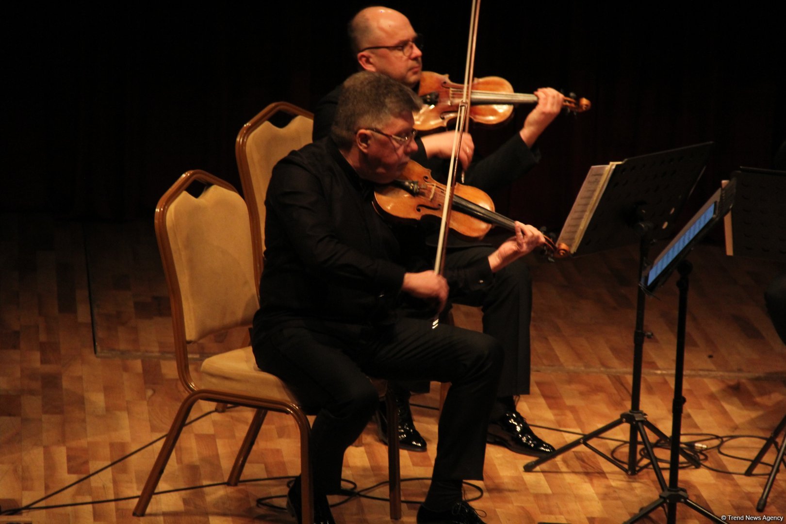 Bakıda Litva Dövlətçiliyinin Bərpası Günü münasibətilə Çürlenis adına kvartetin konserti keçirilib (FOTO)