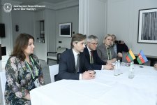 Ceyhun Bayramov litvalı həmkarı ilə beynəlxalq təhlükəsizliyi müzakirə edib (FOTO)
