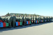 Azərbaycan Ordusunda andiçmə mərasimləri keçirilib (FOTO/VİDEO)