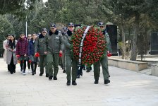 Şəhid hərbi pilot Əbu Bəkr İsmayılovun xatirəsi yad edilib (FOTO)